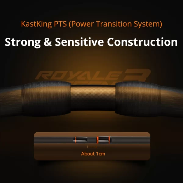 Cana KastKing Royale Legend III 1.98m-2.4m Spinning e Casting Ação F - Image 4