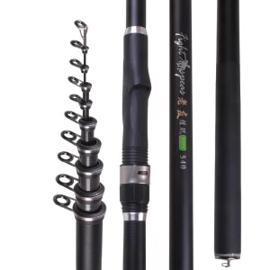 Cana de Pesca Telescópica em Carbono 3.9m-6.0m