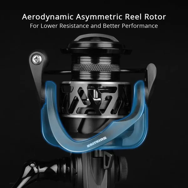 Carreto Spinning KastKing Zephyr Ultraligeiro 5.2:1 Drag 10kg - Image 3