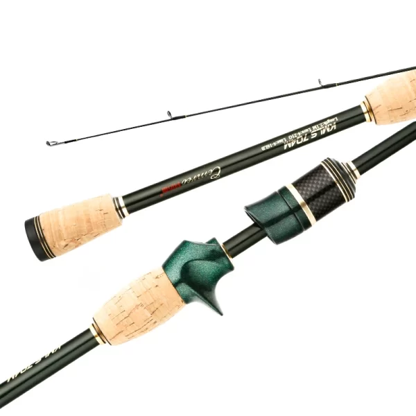 Cana CEMREO Spinning e Casting 1.8m-2.4m em Carbono de 4-5 Secções Ação F - Image 5