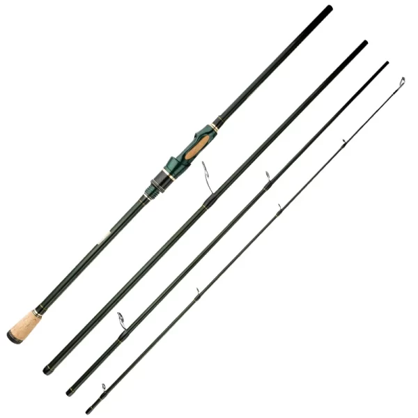 Cana CEMREO Spinning e Casting 1.8m-2.4m em Carbono de 4-5 Secções Ação F - Image 7
