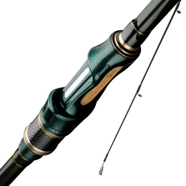 Cana CEMREO Spinning e Casting 1.8m-2.4m em Carbono de 4-5 Secções Ação F - Image 3