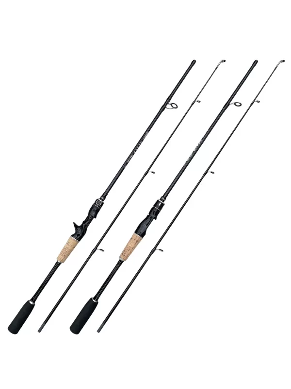 Cana de Pesca Ultraligeira Spinning e Casting 1.65m/1.8m Ação F - Image 2