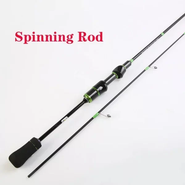 Cana de Pesca Ultralight em Carbono - Spinning e Casting, 2-8g Ação F - Image 7