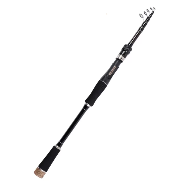 Cana Telescópica MH 1.8m-3.0m Fibra de Carbono Spinning/Casting Ação M - Image 8