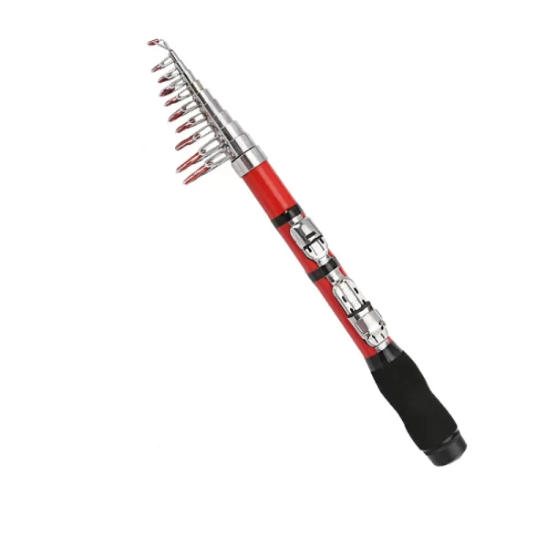 Cana Telescópica Mini para Pesca em Lagos, Rios e Mar - 1m a 2.1m - Image 10