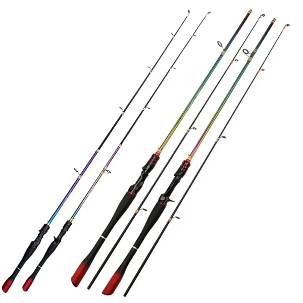 Cana GHOTDA Casting em Carbono 1.65m-1.8m para Spinning e Casting Ação M - Image 2