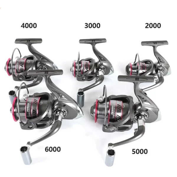 Carreto Spinning Yuboshi YO1000-12000 Drag 12kg 5.2:1 - Image 4