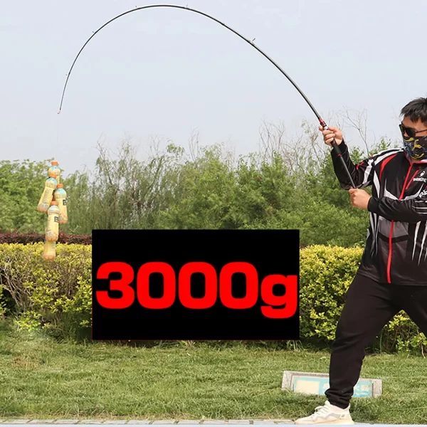 Cana de Pesca GHOTDA em Carbono para Spinning e Casting 1.65m-1.8m, Isco 5g-25g - Image 5