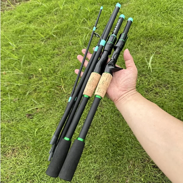 Cana GHOTDA em Carbono para Spinning e Casting 1.8m-2.1m, Ação ML - Image 4