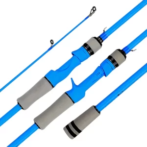 Cana BAKAWA Spinning e Casting, 2 Secções, 2.1m Ultraligeira 5-30g Ação F