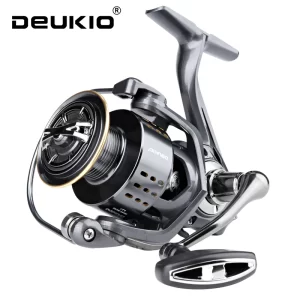 Carreto Spinning DEUKIO 2000-7000 Ultraligeiro 5.2:1 Drag 15kg