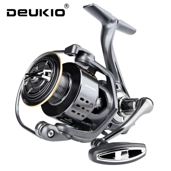 Carreto Spinning DEUKIO 2000-7000 Ultraligeiro 5.2:1 Drag 15kg