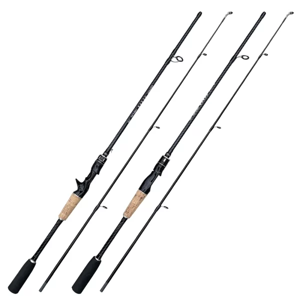 Cana de Carbono ML 2 Secções Spinning/Casting 1.65m/1.8m Ação F