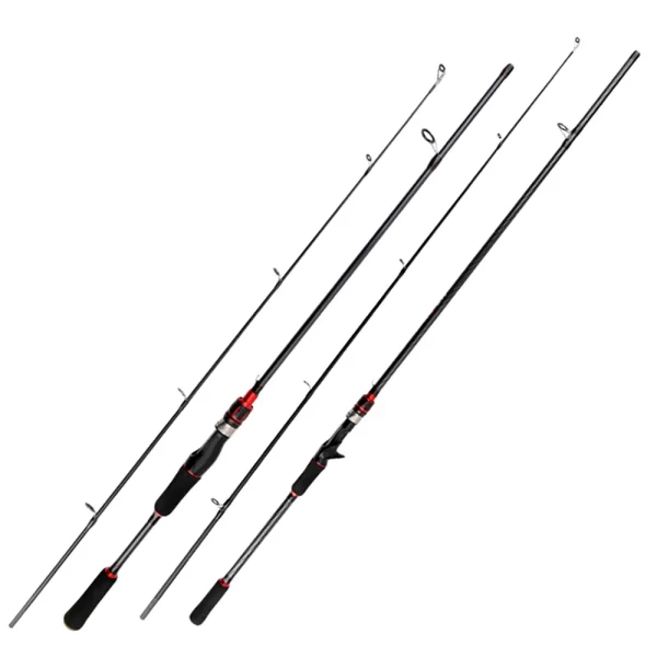 Cana de Pesca GHOTDA em Carbono para Spinning e Casting 1.65m-1.8m, Isco 5g-25g - Image 6