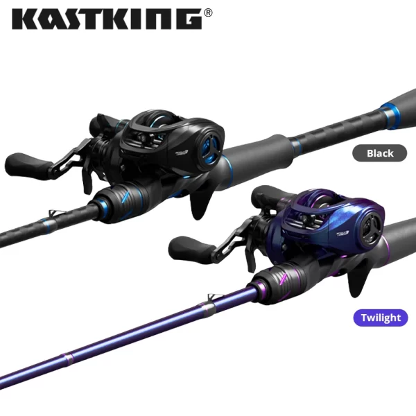 Cana KastKing Royale Legend III em Carbono 2.13m-2.4m Ação F - Image 2