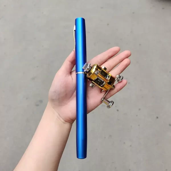 Cana de Pesca Telescópica Portátil em Forma de Caneta 1.0M-1.6M - Image 3