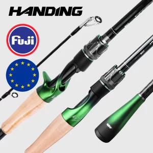 Cana HANDING Magic Soul XF em Carbono TORAY® 1.93m-2.28m para Spinning e Casting Ação XF