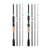 Cana GTOFYU Fibra de Vidro 1.65m a 2.1m 4/5 Secções Ação M