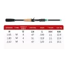 Cana GTOFYU Fibra de Vidro 1.65m a 2.1m 4/5 Secções Ação M - Image 4
