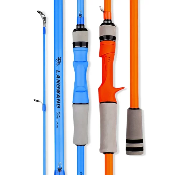 Cana BAKAWA Spinning e Casting, 2 Secções, 2.1m Ultraligeira 5-30g Ação F - Image 6