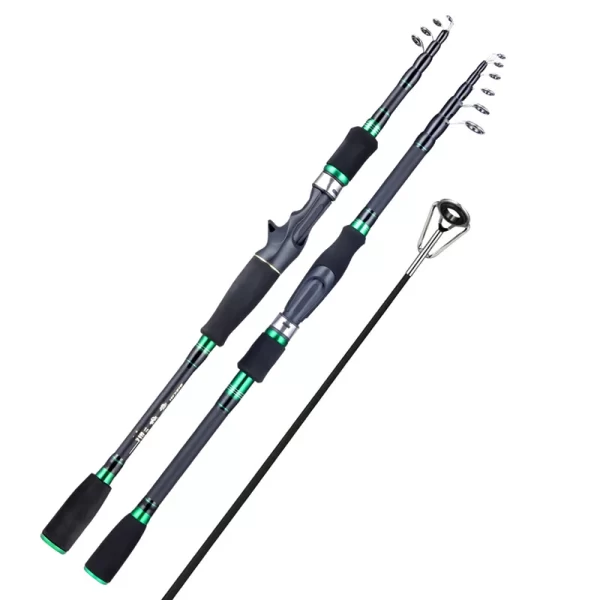 Cana Telescópica HLUR em Carbono para Spinning e Casting 1.8m-2.1m Ação F - Image 4