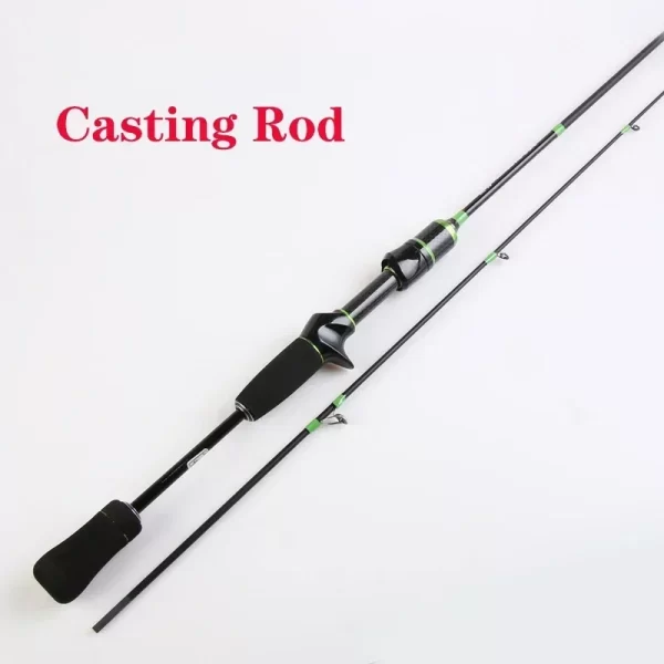 Cana de Pesca Ultralight em Carbono - Spinning e Casting, 2-8g Ação F - Image 8