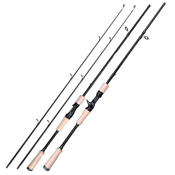 Cana GHOTDA em Carbono 1.65m-1.8m para Spinning e Casting Ação ML - Image 2