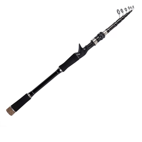 Cana Telescópica MH 1.8m-3.0m Fibra de Carbono Spinning/Casting Ação M - Image 7