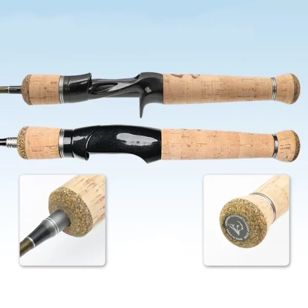 Cana Ultraligeira em Carbono para Spinning e Casting 1.37m-1.98m Ação F - Image 4