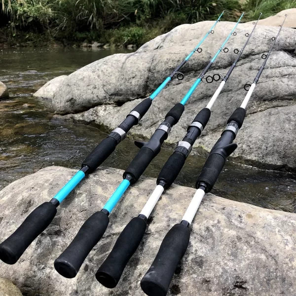 Cana GHOTDA em Carbono 1.5m-1.8m para Spinning e Casting Ação F - Image 5
