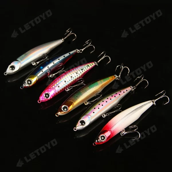 Amostra Sinking Pencil LETOYO 3.5g-12g Stickbait para Predadores - Image 6