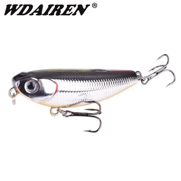 Amostra Flutuante Topwater WDAIREN Pencil 5cm 5.5g