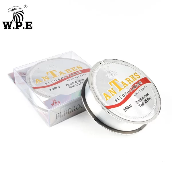 Linha Fluorocarbono W.P.E Anteros 100m Carbono - Image 2