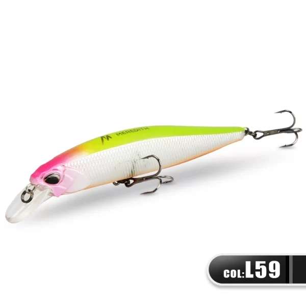 Amostra Jerkbait Hard Flutuante MEREDITH 100F 14g 10cm - Image 22