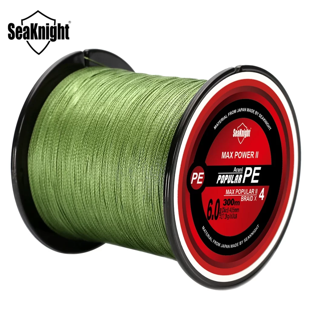 Linha de Pesca Multifilamento SeaKnight 4 Fios 300m Flutuante