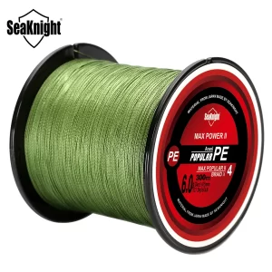 Linha de Pesca Multifilamento SeaKnight 4 Fios 300m Flutuante