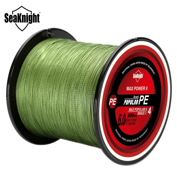 Linha de Pesca Multifilamento SeaKnight 4 Fios 300m Flutuante