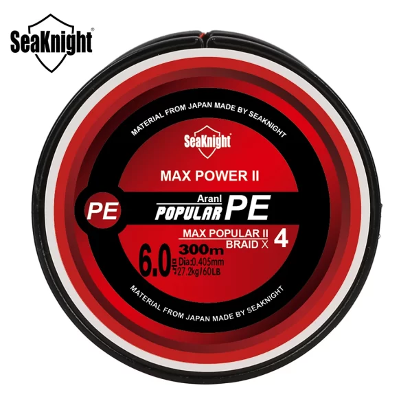 Linha de Pesca Multifilamento SeaKnight 4 Fios 300m Flutuante - Image 5