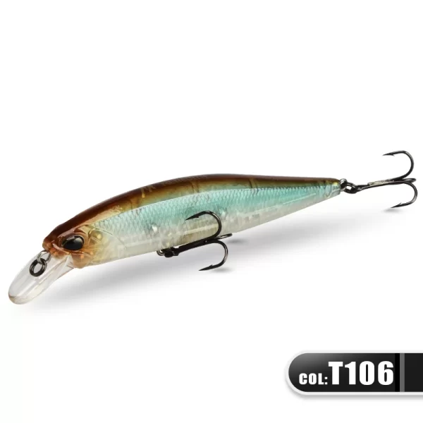 Amostra Jerkbait Hard Flutuante MEREDITH 100F 14g 10cm - Image 18