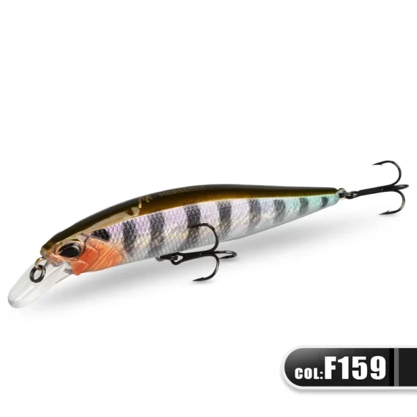 Amostra Jerkbait Hard Flutuante MEREDITH 100F 14g 10cm - Image 14