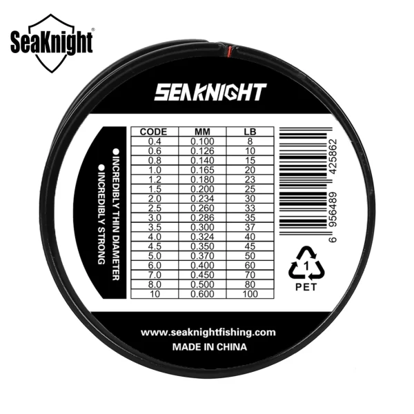 Linha de Pesca Multifilamento SeaKnight 4 Fios 300m Flutuante - Image 6