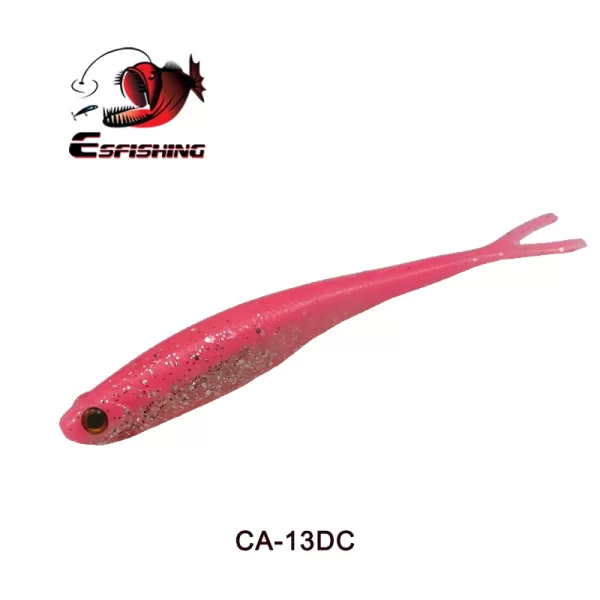 Amostra Softbait (Fluke) ESFISHING Real Shad 130mm -  6 Unidades - Image 8