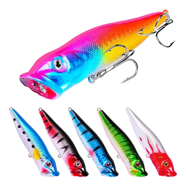 Amostra Flutuante Flysand Popper 93mm 12.5g - Image 5