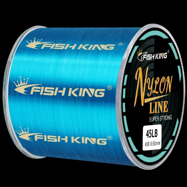 Linha de Pesca Monofilamento FISH KING 300m/500m Super Resistente em Nylon - Image 7