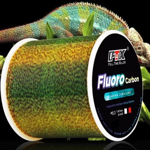 Linha FTK Invisível com Revestimento Fluorocarbono 300m-500m