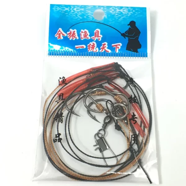 Estralho Montado com 5 Anzóis de Aço Carbono KMRESA - Image 5