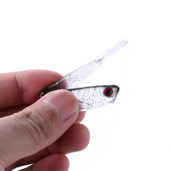 Amostra Softbait (Fluke) 2-7g 7.5-13cm (5 unidades) - Image 5