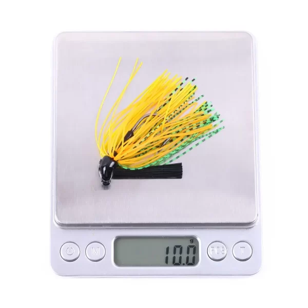 Amostra Jig Weedless HENGJIA com Saia 10g 7cm - Image 4