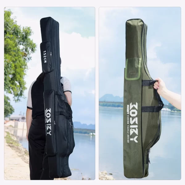 Bolsa de Transporte Dobrável para Canas de Pesca JOSBY 122cm/152cm/182cm - Image 2